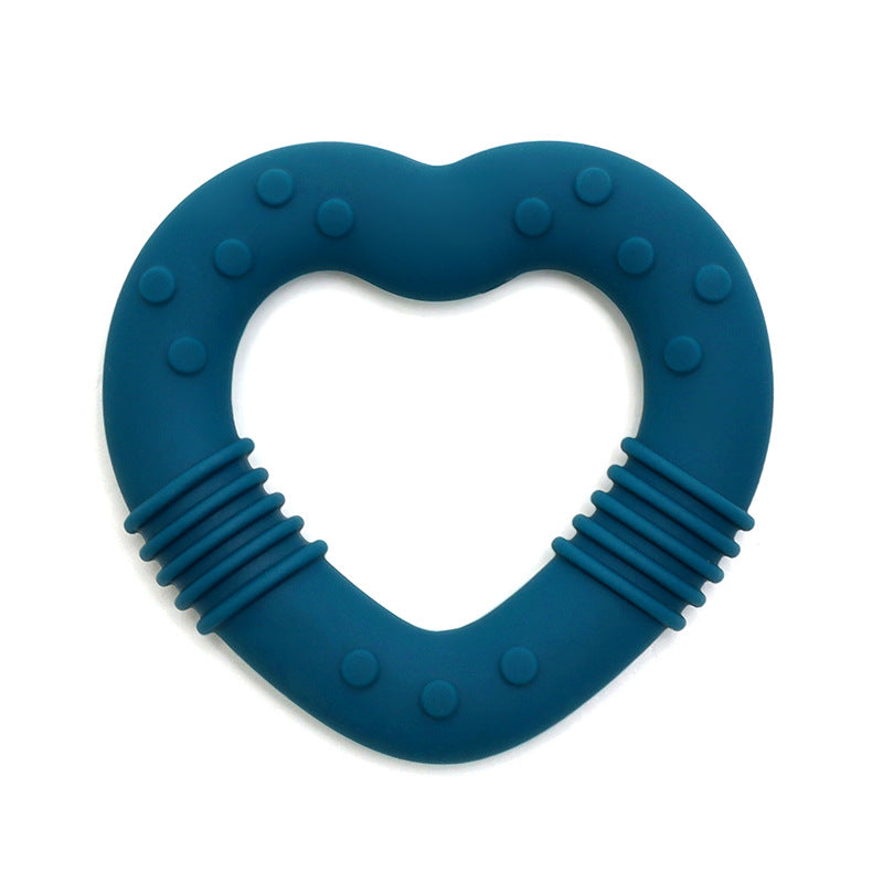 Food Grade Baby Food Supplement Love Teether Toys