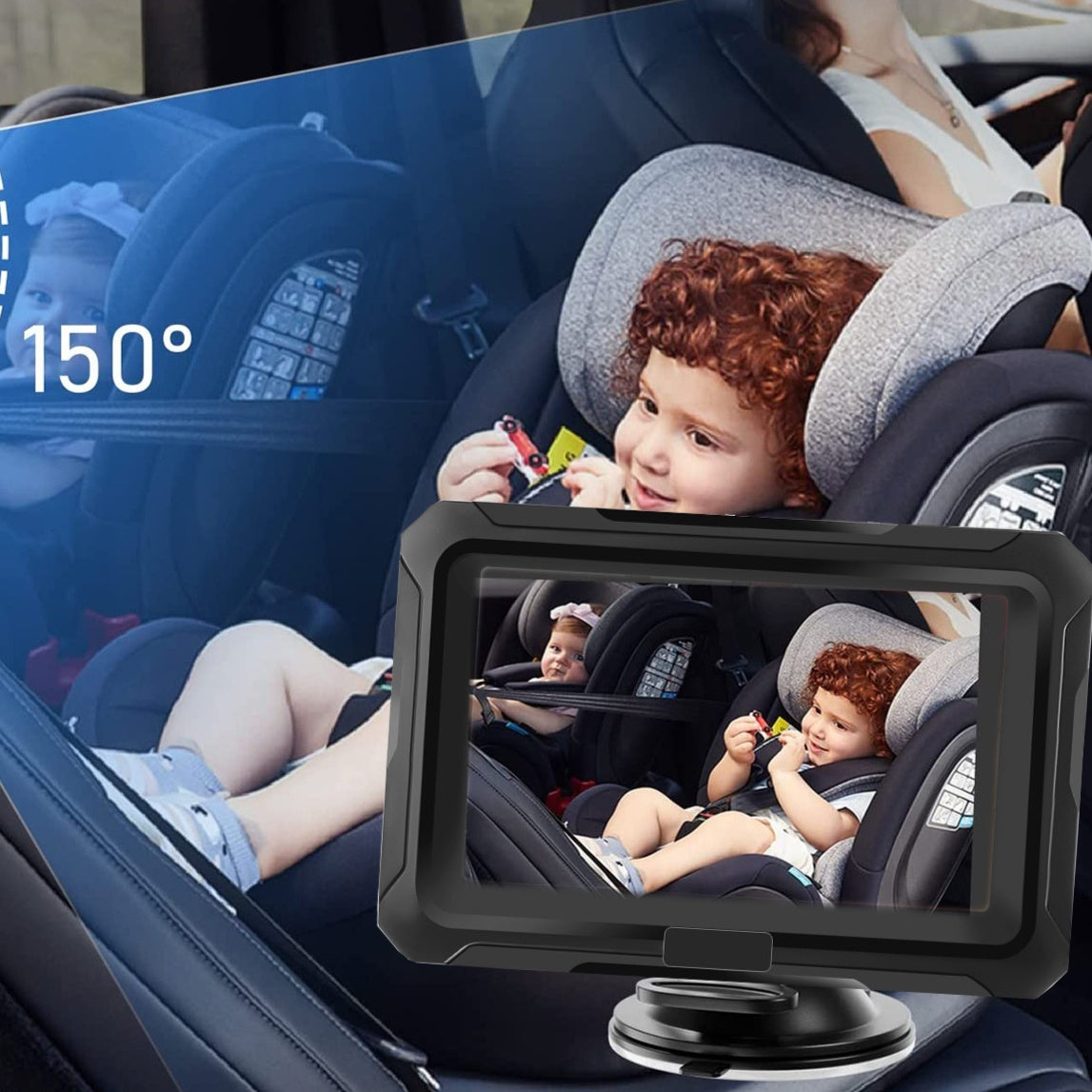 New HD 1080p Car Baby Monitor