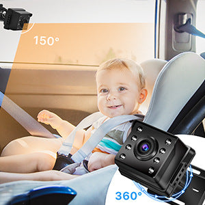 New HD 1080p Car Baby Monitor