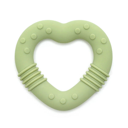 Food Grade Baby Food Supplement Love Teether Toys