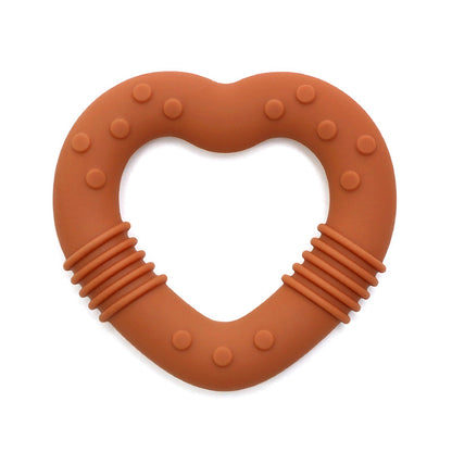 Food Grade Baby Food Supplement Love Teether Toys