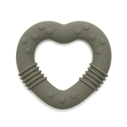 Food Grade Baby Food Supplement Love Teether Toys