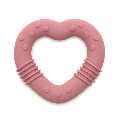Food Grade Baby Food Supplement Love Teether Toys